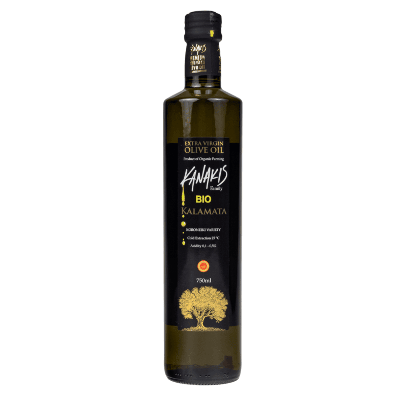 Oliwa z oliwek extra virgin BIO - butelka 0,75l