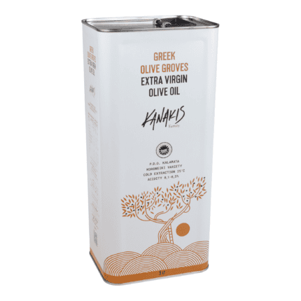 Tradycyjna grecka oliwa z oliwek extra virgin - puszka 5l