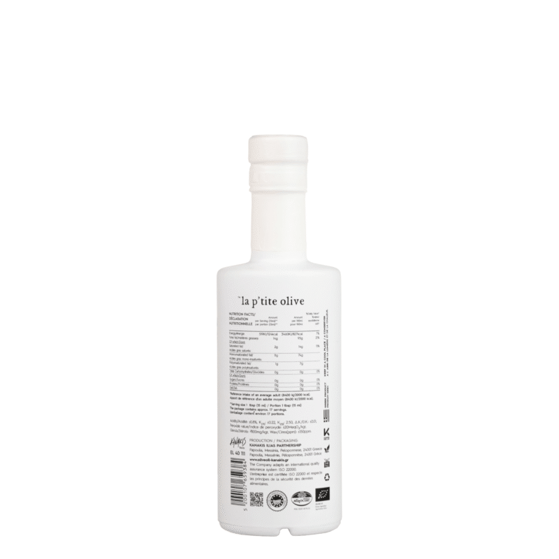Oliwa z oliwek extra virgin BIO - DLA DZIECI