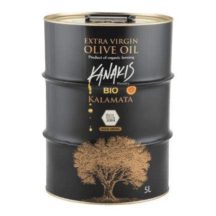 Oliwa z oliwek extra virgin BIO -puszka 5 l - Kanakis