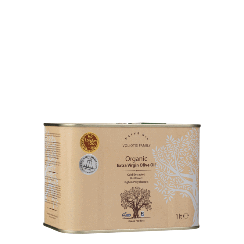 Organiczna oliwa z oliwek extra virgin - puszka 1l
