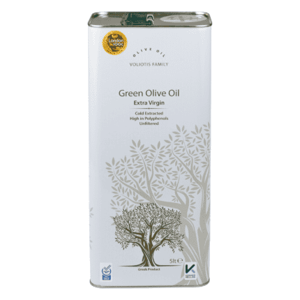 Zielona oliwa z oliwek extra virgin Voliotis - puszka 5l