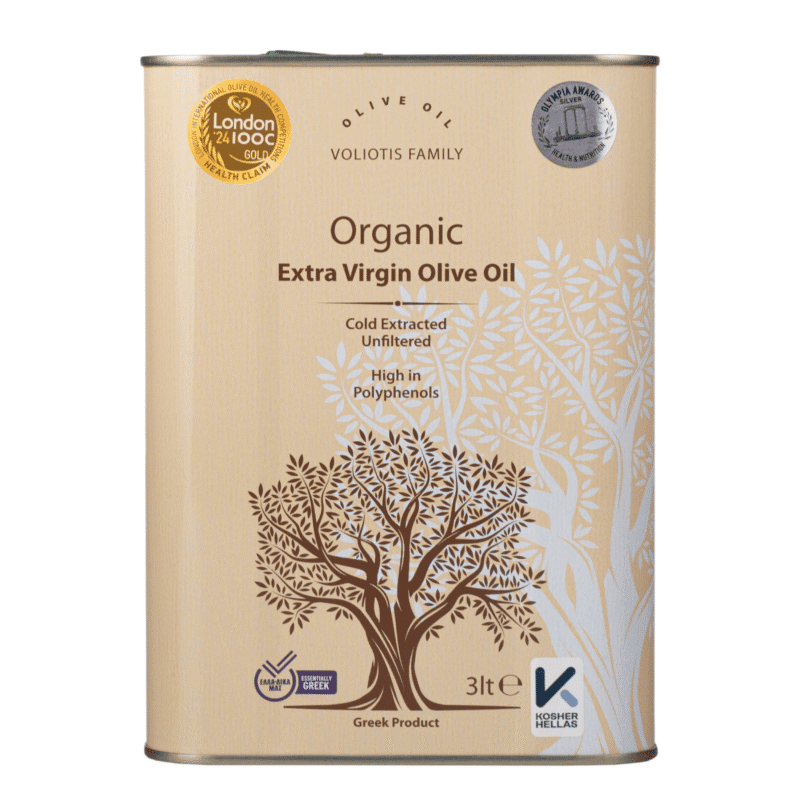 Organiczna oliwa z oliwek extra virgin - puszka 3l