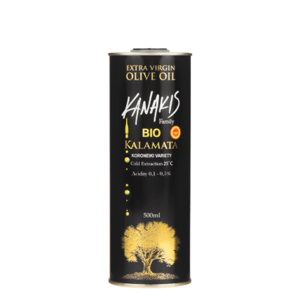 Oliwa z oliwek extra virgin Kanakis BIO - puszka 0,5l