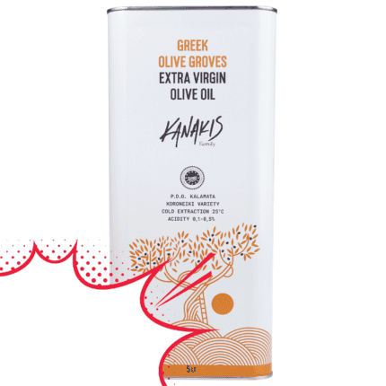 Tradycyjna grecka oliwa z oliwek extra virgin - puszka 5l - OUTLET