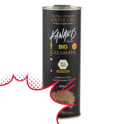 Oliwa z oliwek extra virgin Kanakis BIO - puszka 0,5l - OUTLET
