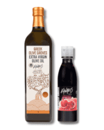 Oliwa z oliwek EV classic 1l GLASS + Krem balsamiczny granat 250 ml - Kanakis