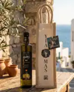 Oliwa z oliwek EV BIO 750 ml GLASS + Torba prezentowa "Yia Mas" - obrazek 2