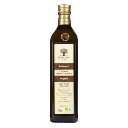 Organiczna grecka oliwa z oliwek extra virgin - butelka 0,75l