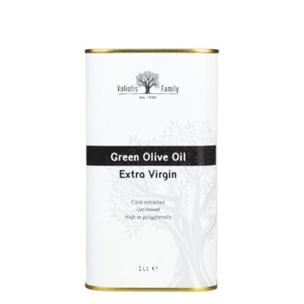 Zielona oliwa z oliwek extra virgin Voliotis - puszka 1l